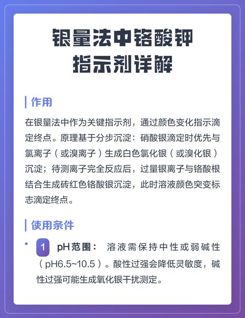 银量法中铬酸钾指示剂详解